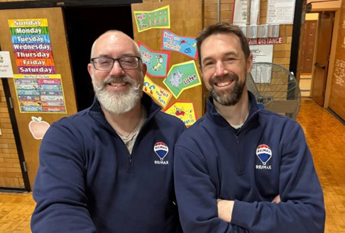 lance and lee at school cropped Pilot/Presenters Lance and Lee Teitsworth