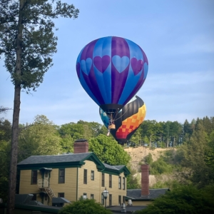 "Amelia Airheart" over Glen Iris